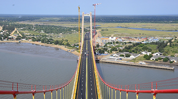 莫桑比克馬普托大橋橋面鋪裝